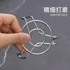 Mini rejilla de vapor de acero inoxidable para uso doméstico, adecuada para ollas saludables y hervidores eléctricos pequeños; rejilla para cocinar al vapor de bajo perfil, aislante térmico; rejilla para cocinar al vapor de perfil alto, separadora de agua