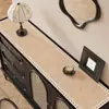 2026 Nuevo Tapete Estilo Vintage para Encimera de Aparador, Tapete de Larga Tira de Alta Gama para Mueble de TV, Tapete Impermeable y a Prueba de Aceite para Gabinete de Entrada