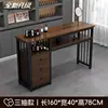 Conjunto de Mesa e Cadeira para Manicure Estilo Retrô, Mesa Simples e Fashion para Manicure Individual e Dupla, Preço Especial, Mesa Econômica para Salão de Manicure Estilo Japonês