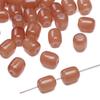 Cuentas de azufaifo de agujero recto de imitación de jade de vidrio, cuentas sueltas hechas a mano, pulsera casera, collar, material de cuentas, accesorios de joyería