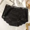 Bragas Transparentes de Malla y Encaje Estilo Francés Negro Puro Deseo Sexy Tentación para Mujer, Cintura Media Algodón Puro en la Entrepierna Bragas para Mujer