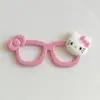 Nuevos Accesorios para Montura de Gafas con Cabeza de Gato Kt Materiales Hechos a Mano DIY Pasador Tocado Funda para Teléfono Móvil Parche Decoración Venta al por Mayor