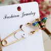 [Comercio exterior] Abeja de esmalte vintage Estilo antiguo Exquisito Chapado en oro Broche grande Pin de solapa para mujer