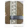 Encaje 4.5CM encaje de algodón tejido accesorios para ropa al por mayor en stock accesorios de encaje de algodón encaje para ropa