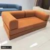 Nuevo Modelo 2025 Sofá Cama Modular para Sala de Estar, Estilo Wabi-Sabi, Desmontable y Lavable, Plegable Integrado Comprimido Sofá Oso de Doble Uso