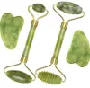Suministrado Directamente por el Fabricante, Dispositivo de Belleza de Jade Natural, Masajeador, Rodillo Facial, Instrumento de Belleza de Jade, Gua Sha de Jade para Belleza