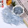 3-5mm Pedras Naturais Roxas Rosa Brancas Amarelas Verdes Cascalho de Cristal Pedra Desmagnetizante Ágata Fluorita Pedra do Olho de Tigre Partículas Polidas
