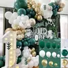 Kit de guirlanda de balões marrons pacote de balões para exportação decoração de festa de aniversário layout de casamento construção de cena