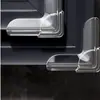 Protectores de Esquina Anticolisión para Ventanas de Aluminio, Protectores de Esquina Aguda de Silicona de Ángulo Recto Antigolpes para Interior de Ventana, Pegatinas para Esquinas