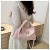Corea del Sur Bolso Tote Nicho para Mujer 2024 Nueva Moda Mochila Estudiantil Casual Gran Capacidad Bolso de Hombro