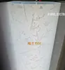 Papel pergamino antipinchazos película de PVC material para pantalla de lámpara DIY papel translúcido celosía de talla en madera pasillo pegatina hueca