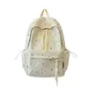 Mochila INS Nicho Estilo Coreano Alta Apariencia Estudiantes de Secundaria y Preparatoria Mochila de Estrella Casual Versátil Gran Capacidad Mochila de Doble Hombro