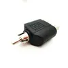 Adaptador de audio 1RCA a 2RCA macho AV Loto uno-dos Extensión de audio RCA