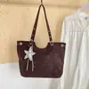 Estilo Coreano Gran Capacidad 2026 Nuevo Bolso Tote Simple Bajo el Brazo Moda Femenina Casual Bolso de Mano de un Solo Hombro Moderno