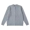 Yidao Vintage 2026 Otoño Nuevo Retro Cardigan de Punto Trenzado Color Sólido para Hombres y Mujeres Suéter Holgado de Botones Cuello Redondo