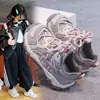 Nova Coleção Primavera/Outono 2026 Sapatos Esportivos Casuais Leves e Respiráveis para Crianças, Meninos e Meninas, com Solado Macio