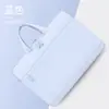 Bolsa Impermeável para Laptop para Homens e Mulheres, Bolsa Tiracolo Satchel de Ombro, Bolsa Interna para Tablet 13/14/ 15.6 polegadas