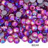 Não. 30 fundo plano diamante de vidro strass diy jóias de unhas redondas de cristal pedra caso do telefone móvel boneca vara broca cerca de 6,5 milímetros