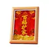 Decoración de mesa Bagua estilo chino tradicional para protección del hogar y buena fortuna, una artesanía decorativa de regalo para la paz y la auspiciosidad en el hogar
