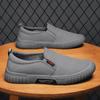 Verão Novos Sapatos Casuais Masculinos Respiráveis de Cano Baixo Adolescentes Usam Sapatos Masculinos da Moda Sem Cadarço Atacado