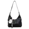 Bolsa Transversal de Ombro Grande Capacidade, Nova Bolsa Estilo Coreano para Mulheres, Nova Moda Primavera 2026 Bolsa Feminina Casual Transfronteiriça