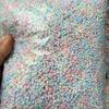 Acrílico contas de arroz glitter pérola cor amendoins diy celular cadeia colar jóias pingente contas soltas atacado