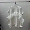 Chique Coreano Outono Novo Design de Nicho Organza Franzido Recorte Manga Longa Solta Moletom para Mulheres 3 Cores