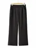 Pantalones Casuales Elegantes Ligeramente Acampanados, Gruesos y Modernos, para Madres de Mediana Edad, Nueva Colección Primavera y Otoño 2026
