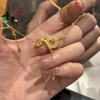 Nuevo Collar Colgante de Serpiente Estilo Chino, Lujo Ligero, Sensación de Alta Gama, Único, Versátil, No se Desvanece, Cadena para Clavícula, Cadena para Suéter para Mujeres