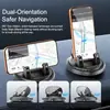 Suporte de Telefone Adesivo 360 Graus Cuidadosamente Selecionado para Carro, Suporte Específico para Navegação, Suporte Antiderrapante para Painel do Carro