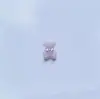 Acessórios de Resina Urso Cor Rosa AB
