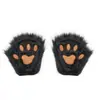 Suministro Transfronterizo Mascarilla Facial de Gato Mascarilla de Zorro Luminosa Estilo Japonés Hefeng Pintada a Mano Máscara de Baile de Halloween Femenina COS