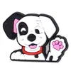Los 100 Clips para Bolígrafo de Plástico Suave de PVC con Forma de Perro Más Vendidos de Amazon Accesorios Decorativos Dibujos Animados Clips para Bolígrafo de Punta Redonda