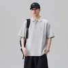 Nueva Camisa Polo de Verano 2026 para Hombre, Manga Corta Casual, Nueva Camiseta Versátil Simple con Cuello Campana 2026