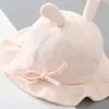 Gorro de Bebé Primavera y Otoño Lindo para Niño Pequeño Sombrero de Sol Verano Ajustable para Bebé Recién Nacido Niño y Niña Sombrero de Pescador para Bebé