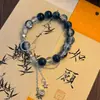 Pulseira Raposa Espiritual de Quatro Caudas Design Estilo Chinês Atacado Venda Quente Estilo Antigo Derivado de Tu Shan Pulseira de Contas Barraquinha de Mercado Noturno