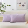 Funda de almohada rectangular de pana para Amazon transfronteriza, funda de cojín decorativo para la cintura, adecuada para sofá, banco