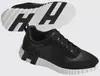 Estação Europeia 2025 Nova Marca H Sapatos Masculinos Sola Grossa Amortecedores Tênis de Corrida Tênis Brancos Casuais Sapatos Esportivos Transfronteiriço