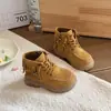 Botas Estilo Martin para Niñas 2025 Nuevas Botas Cortas de Otoño e Invierno para Niñas, Elegantes Botas de Princesa con Borlas para Niños Mayores
