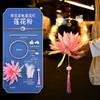Linternas del Festival de Medio Otoño, Linternas Pequeñas Portátiles para Niños, Kits de Materiales Hechos a Mano para Bricolaje, Linternas de Conejo de Jade Estilo Antiguo Luminosas Estilo Chino