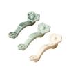 Suporte para Canetas Ruyi de Cerâmica Suporte para Palitos de Chá Acessórios para Cerimônia do Chá Celadon Conjunto de Tampa para Suporte de Canetas Pequeno Pote