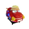 Coche Mecedor de Bomberos de Dibujos Animados para Niños Máquina Eléctrica de Balanceo de Monedas Equipo Interactivo Padre-Hijo para Centro Comercial Supermercado