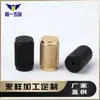 Venta al por mayor de fábrica manija de aleación de aluminio de un solo agujero color oro negro manija de puerta de cajón armario armario estilo nórdico