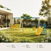 Balanço Infantil para Várias Pessoas Jardim Comunitário Equipamento de Lazer ao Ar Livre Parques Infantis Balanços Lado a Lado para Várias Pessoas