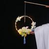 Xianqi antigo Hanfu lanterna portátil diy handmade borboleta lanterna luminosa estilo nacional foto adereços lanterna de lótus