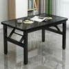 Mesa Baixa Dobrável, Mesa Quadrada e Redonda, Mesa de Jantar para Apartamentos de Aluguel e Dormitórios, Mesa Pequena, Mesa Simples para Feiras, Mesa Retangular para Exterior