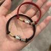 Pulseira Gatinho Gato Tecida à Mão Pulseira Feminina Corda de Mão Gato KT Tecida à Mão Melhor Amigo do Casal