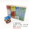 Cubo de Rubik Nivel 3 Mini Llavero Creativo Calcomanía Láser 30Mm5.3Cm 5.7cm Fabricante de Juguetes Venta al por Mayor