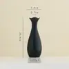 Vaso Cerâmico Simples Shumen, Novo Estilo Chinês Luxo Leve Decoração para Casa para Sala de Estar e Sala de Jantar, Ornamento de Mesa, Arranjo de Flores, Recipiente para Flores Hidropônicas