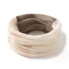 Novo Cachecol de Tricô de Caxemira para Outono e Inverno Três Cores Fashionável Versátil para o Dia a Dia Macio e Aconchegante Protetor de Pescoço Universal